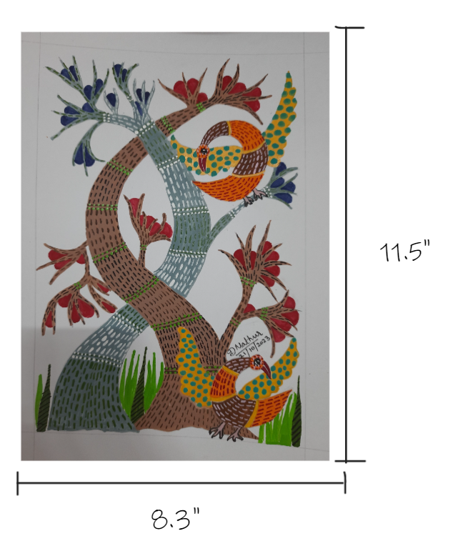 Golden Birds On a Tree