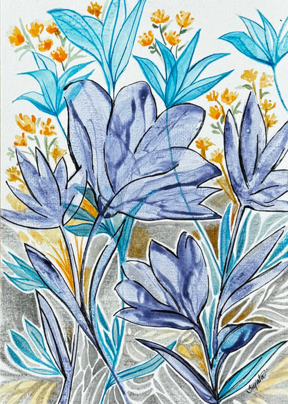 Blue Bouquet