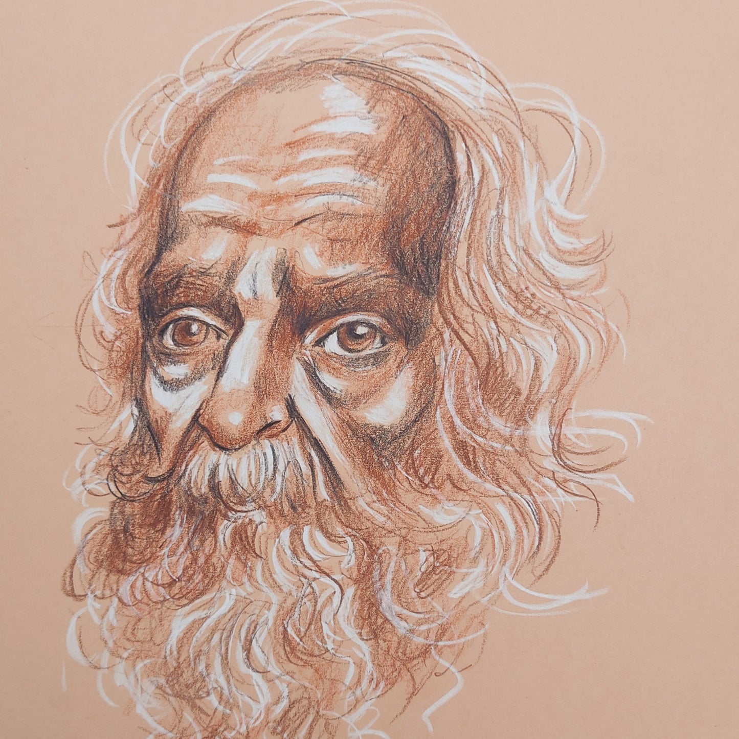 Old Man in Sepia